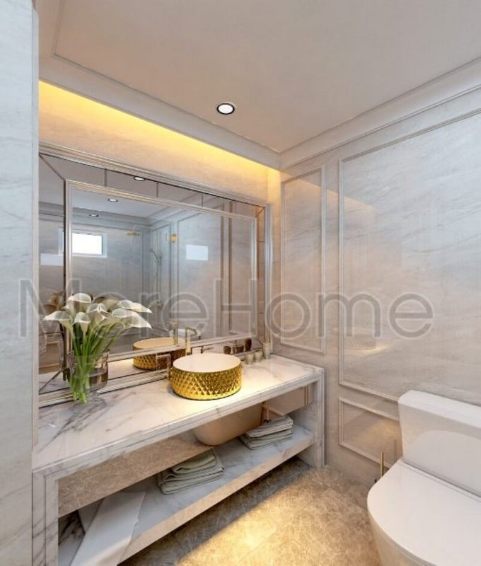 .
Mẫu kệ tủ lavabo hiện đại giúp cho chủ nhà dễ dàng lưu trữ đồ vật cá nhân của họ.