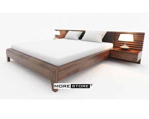 Picture of Giường ngủ hiện đại gỗ tự nhiên